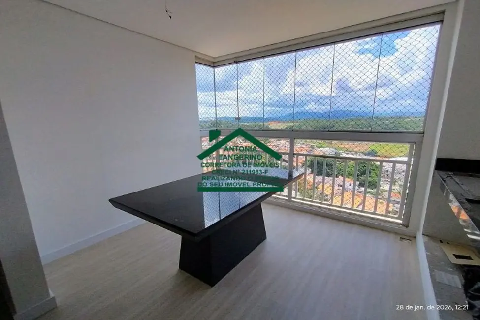 Foto 5 de Apartamento com 3 quartos à venda, 86m2 em Jordanópolis, Aruja - SP