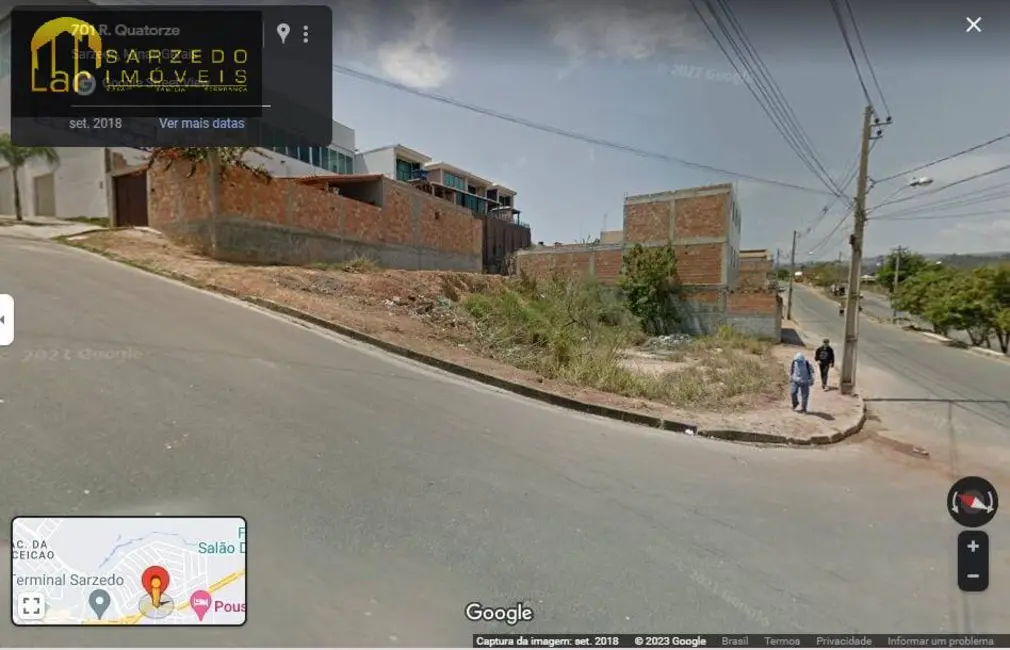 Foto 6 de Terreno / Lote à venda, 420m2 em Sarzedo - MG