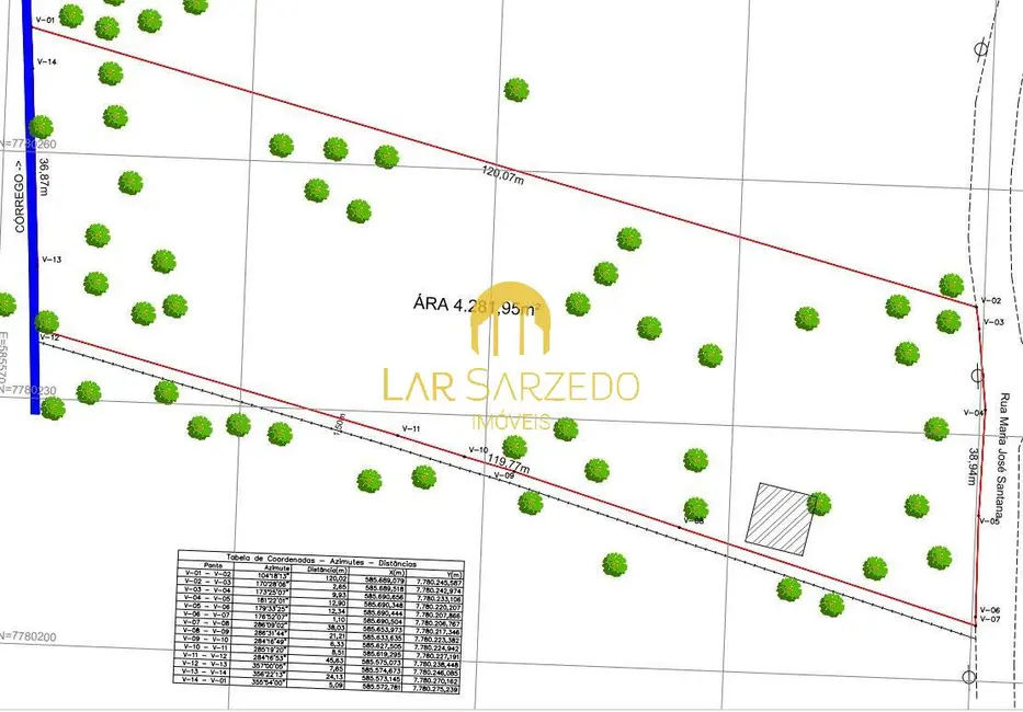 Foto 3 de Terreno / Lote à venda, 4282m2 em Mario Campos - MG