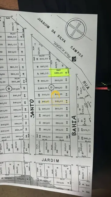Foto 7 de Terreno / Lote à venda, 360m2 em Mario Campos - MG