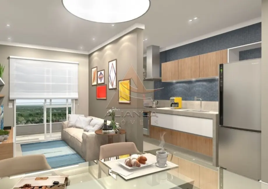 Foto 1 de Apartamento com 2 quartos à venda, 56m2 em Ribeirao Preto - SP