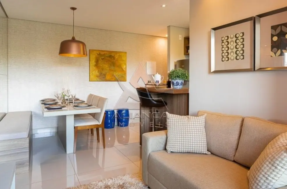 Foto 2 de Apartamento com 2 quartos à venda, 55m2 em Jardim Zara, Ribeirao Preto - SP