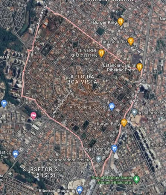 Foto 3 de Terreno / Lote à venda, 480m2 em Alto da Boa Vista, Ribeirao Preto - SP