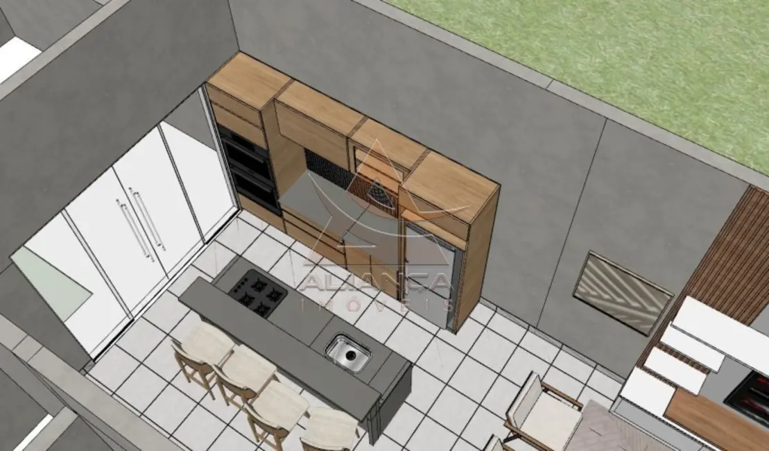 Casa com 3 quartos à venda, 93m2 em Jardinopolis - SP - imagem 3 Foto 3 de Casa com 3 quartos à venda, 93m2 em Jardinopolis - SP