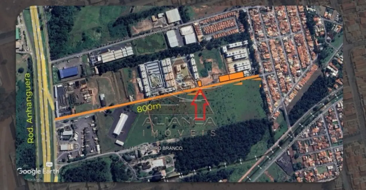 Foto 4 de Terreno / Lote à venda, 353m2 em Jardim Ouro Branco, Ribeirao Preto - SP