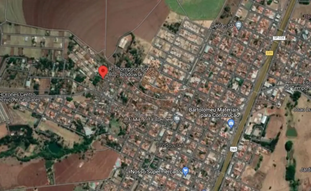 Foto 5 de Terreno / Lote à venda, 988m2 em Brodowski - SP