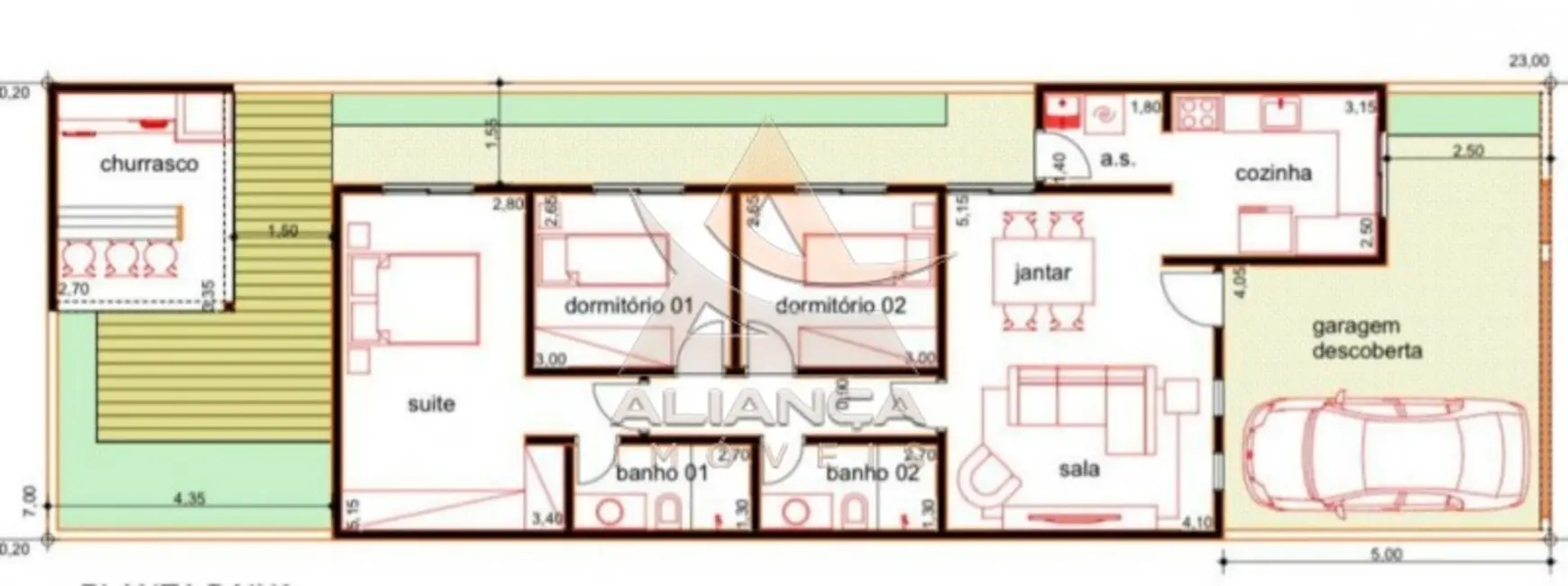 Casa com 3 quartos à venda, 96m2 em Ribeirao Preto - SP - imagem 8 Foto 8 de Casa com 3 quartos à venda, 96m2 em Ribeirao Preto - SP