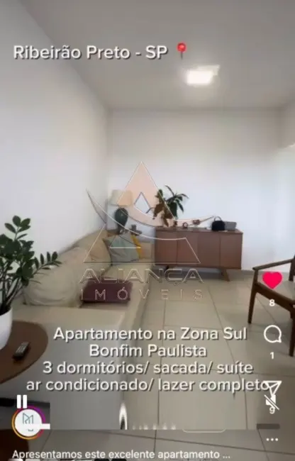 Foto 2 de Apartamento com 3 quartos à venda, 85m2 em Ribeirao Preto - SP
