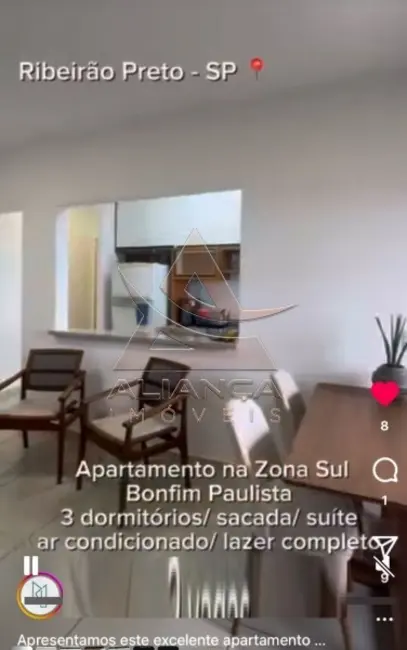 Foto 6 de Apartamento com 3 quartos à venda, 85m2 em Ribeirao Preto - SP