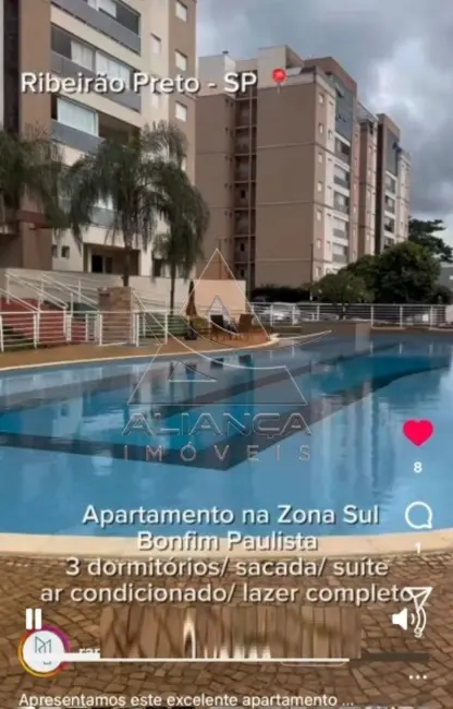 Foto 9 de Apartamento com 3 quartos à venda, 85m2 em Ribeirao Preto - SP