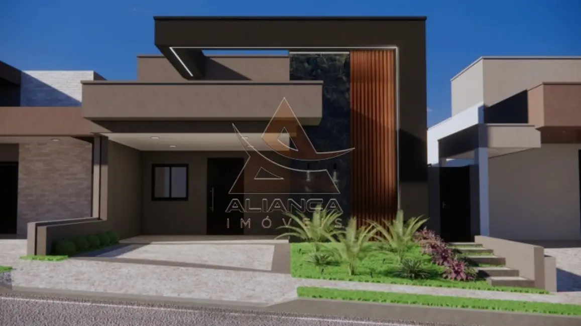 Casa de Condomínio com 3 quartos à venda, 169m2 em Recreio Anhangüera, Ribeirao Preto - SP - imagem 1 Foto 1 de Casa de Condomínio com 3 quartos à venda, 169m2 em Recreio Anhangüera, Ribeirao Preto - SP