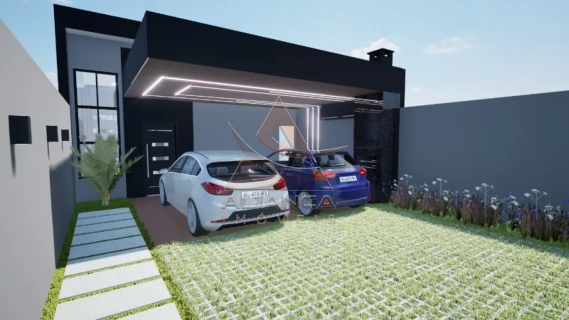 Foto 2 de Casa com 3 quartos à venda, 112m2 em Recreio Anhangüera, Ribeirao Preto - SP