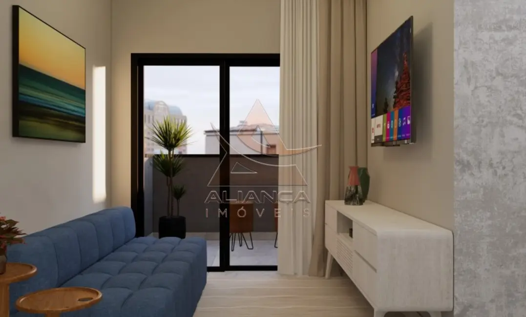 Foto 1 de Apartamento com 1 quarto à venda, 44m2 em Nova Ribeirânia, Ribeirao Preto - SP
