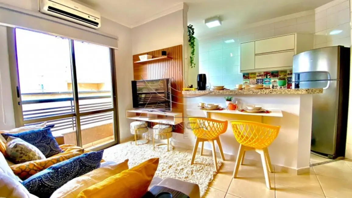Foto 1 de Apartamento com 1 quarto para alugar, 38m2 em Jardim Botânico, Ribeirao Preto - SP
