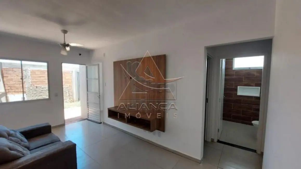 Foto 1 de Casa com 2 quartos para alugar em Ribeirao Preto - SP