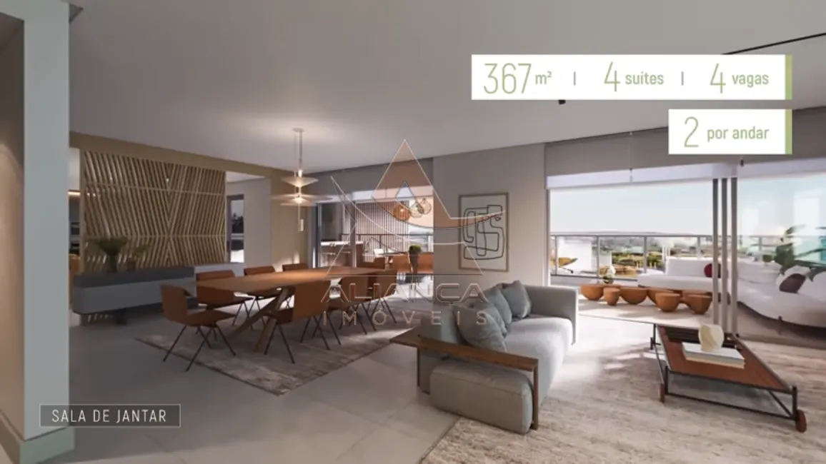 Foto 4 de Apartamento com 4 quartos à venda, 367m2 em Ribeirao Preto - SP