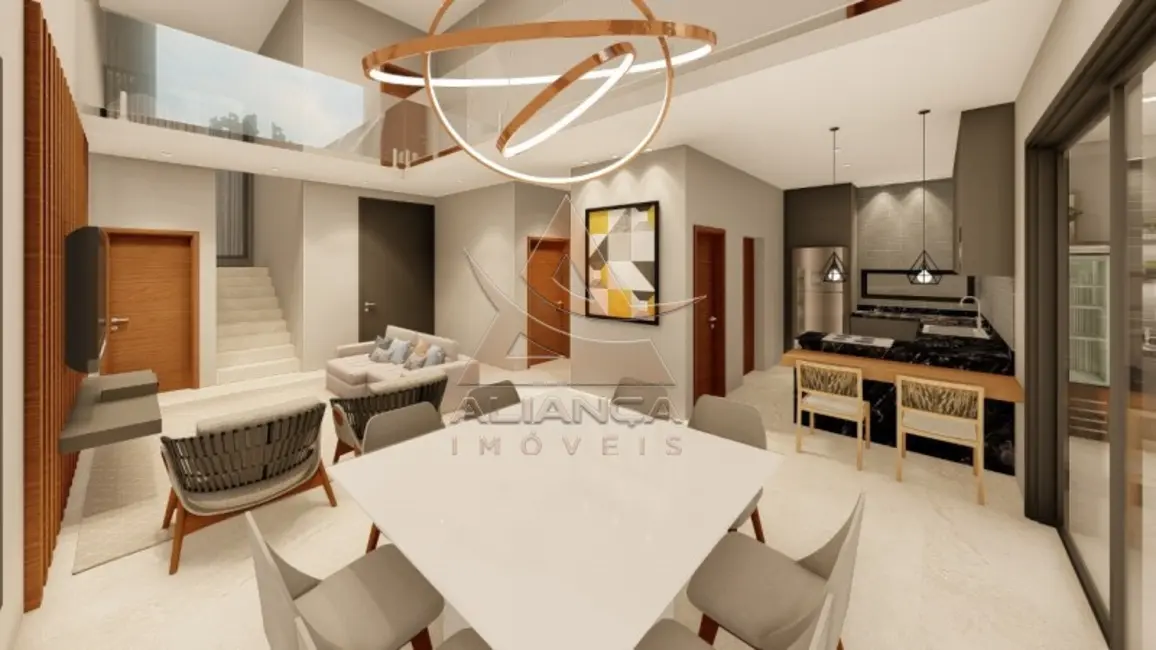 Foto 5 de Casa de Condomínio com 4 quartos à venda, 238m2 em Vila do Golf, Ribeirao Preto - SP