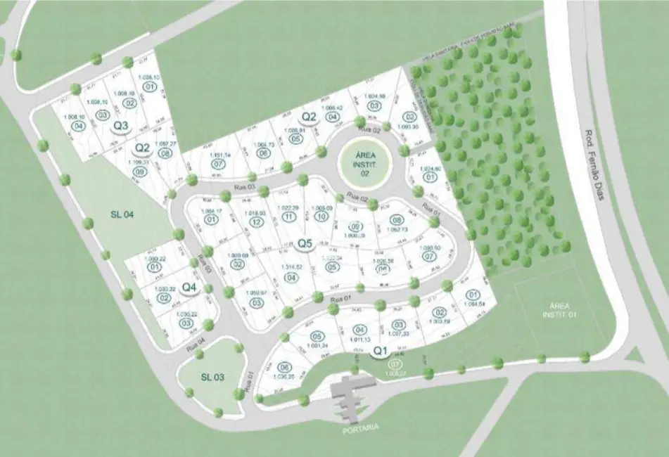 Foto 2 de Terreno / Lote à venda, 1000m2 em Atibaia - SP