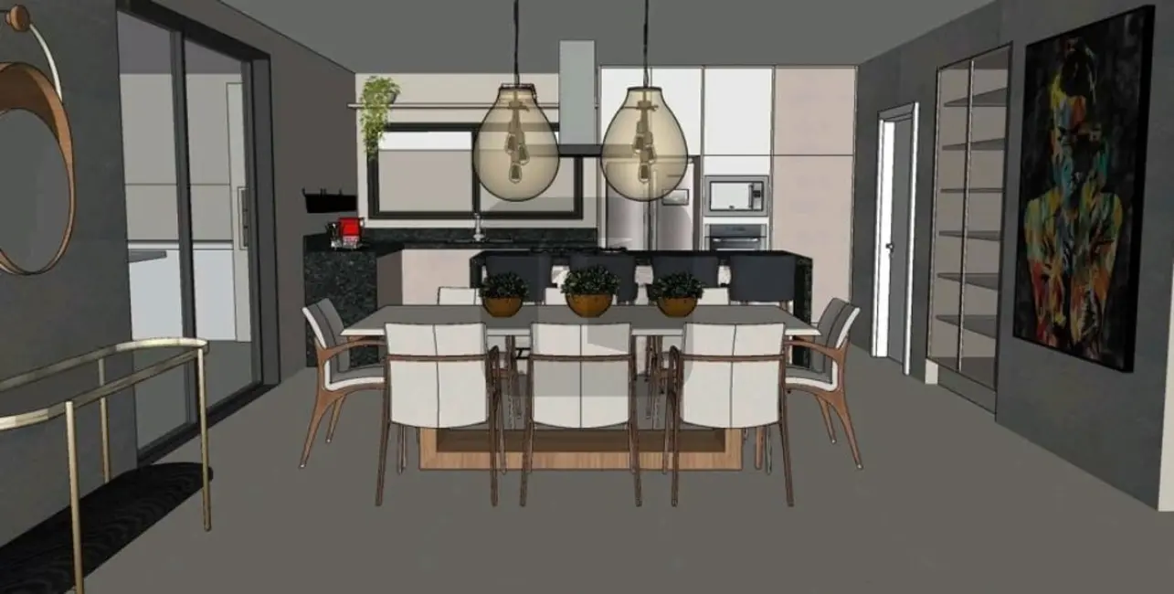 Foto 5 de Casa de Condomínio com 4 quartos à venda, 415m2 em Alphaville Dom Pedro, Campinas - SP