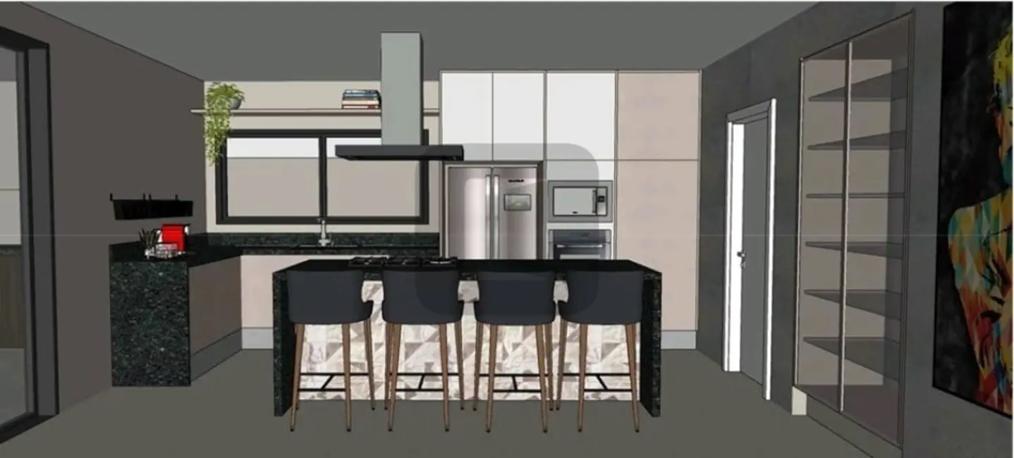 Foto 6 de Casa de Condomínio com 4 quartos à venda, 415m2 em Alphaville Dom Pedro, Campinas - SP