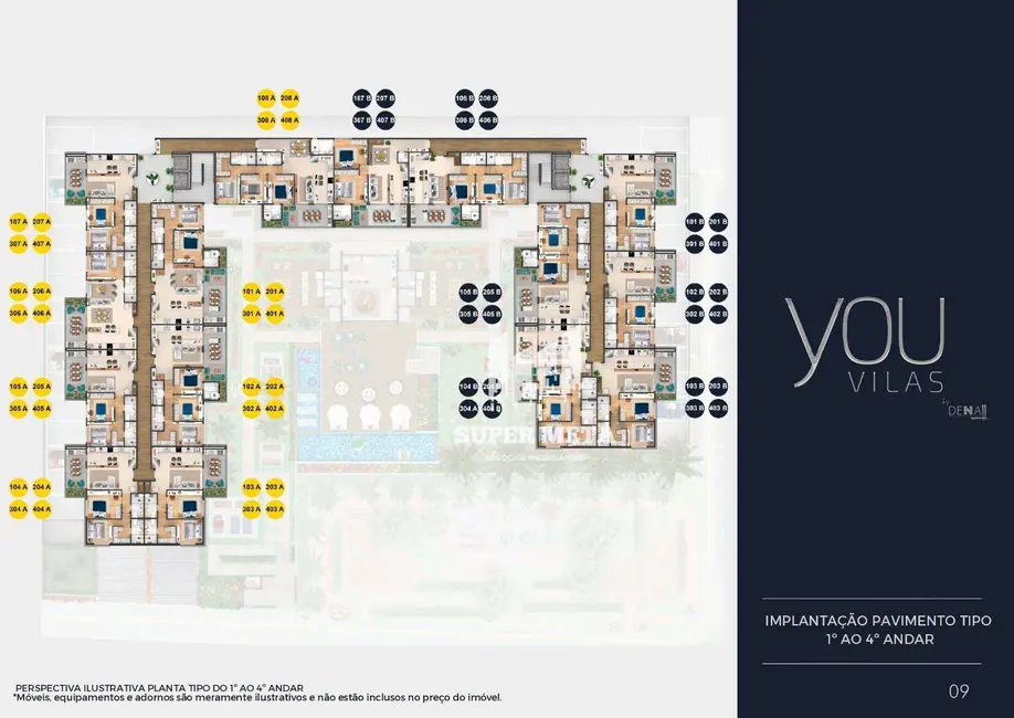 Apartamento com 2 quartos à venda, 68m2 em Vilas do Atlântico, Lauro De Freitas - BA - imagem 9 Foto 9 de Apartamento com 2 quartos à venda, 68m2 em Vilas do Atlântico, Lauro De Freitas - BA