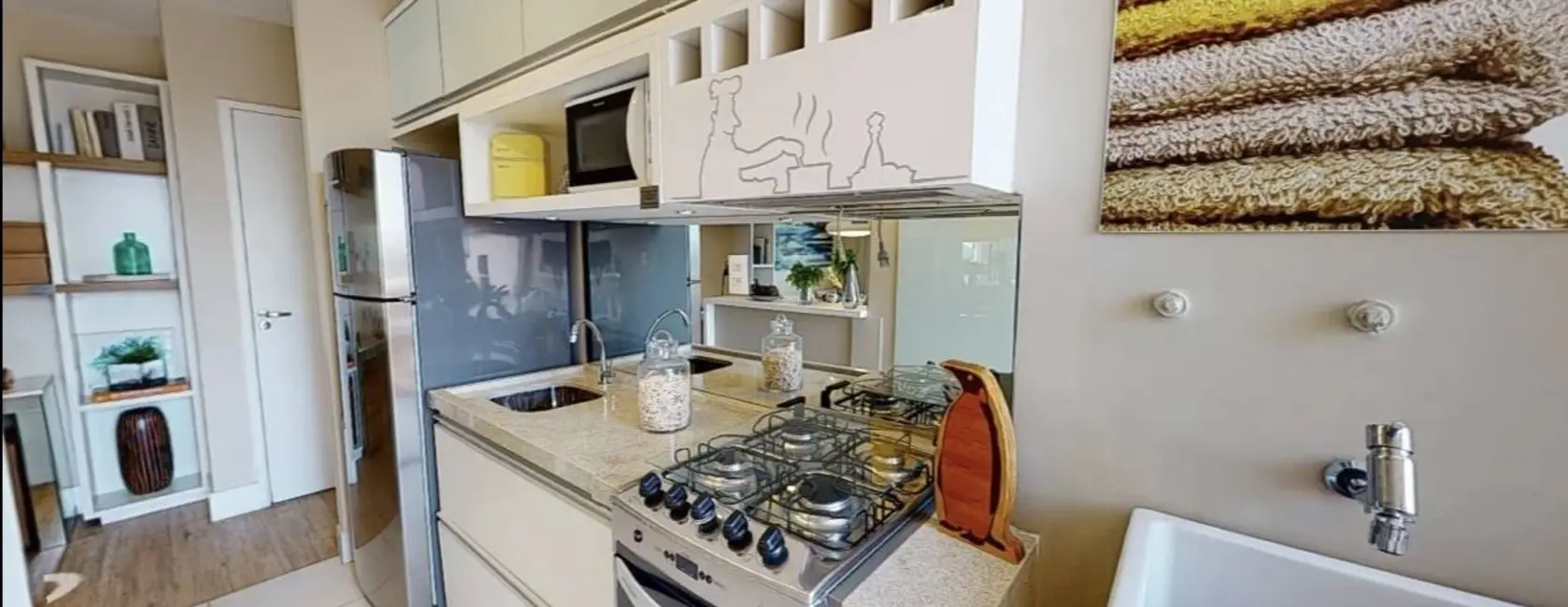 Foto 3 de Apartamento com 2 quartos à venda em Enseada, Guaruja - SP