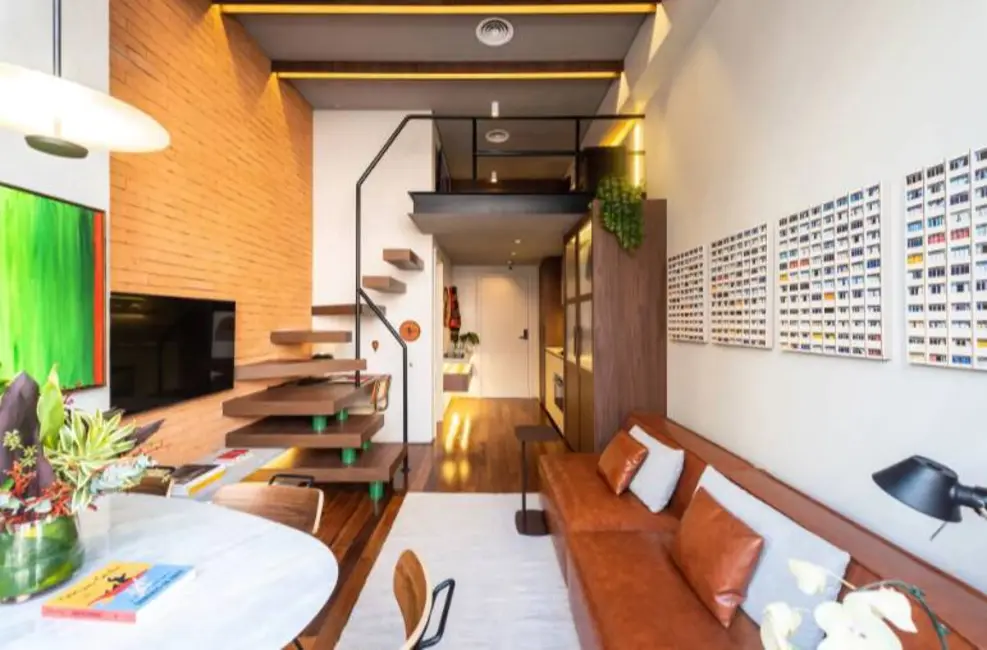 Apartamento com 1 quarto à venda, 26m2 em Indianópolis, São Paulo - SP - imagem 7 Foto 7 de Apartamento com 1 quarto à venda, 26m2 em Indianópolis, São Paulo - SP
