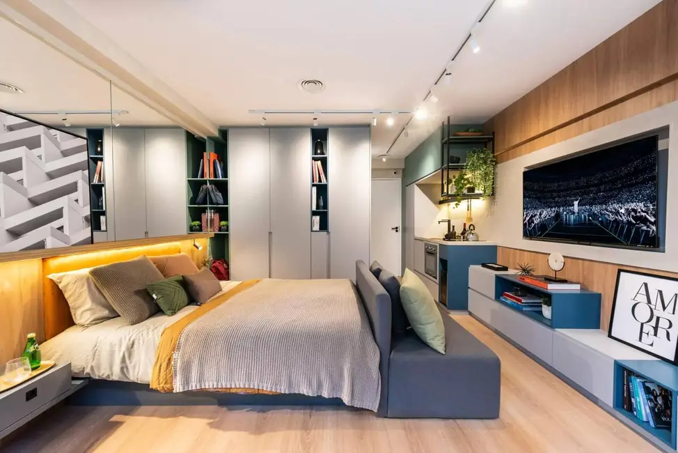 Foto 2 de Apartamento com 1 quarto à venda, 24m2 em Pinheiros, São Paulo - SP