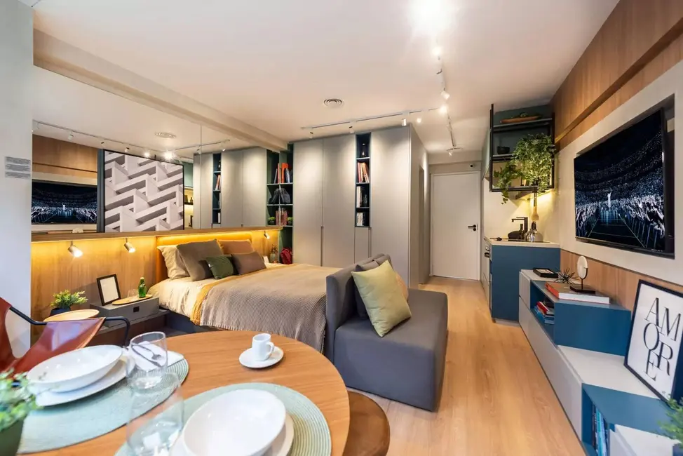 Foto 8 de Apartamento com 1 quarto à venda, 24m2 em Pinheiros, São Paulo - SP