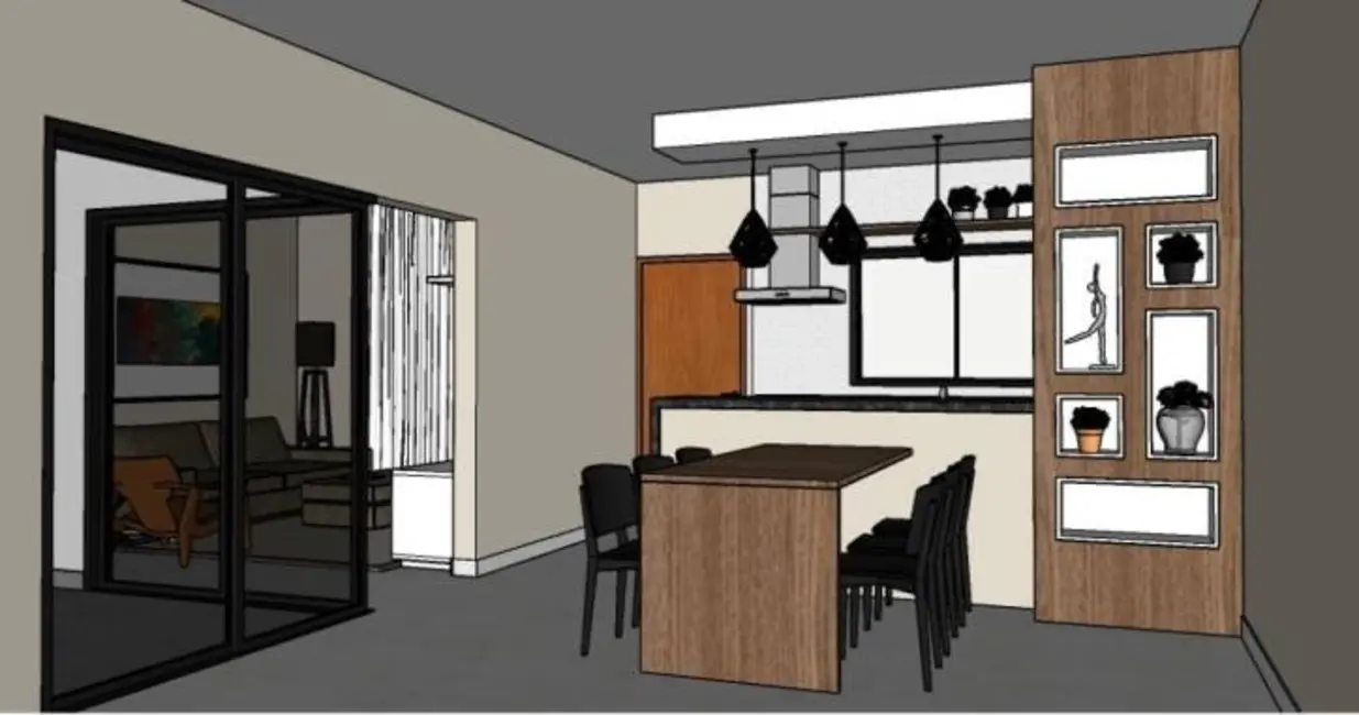 Foto 4 de Casa com 3 quartos à venda, 106m2 em Pindamonhangaba - SP