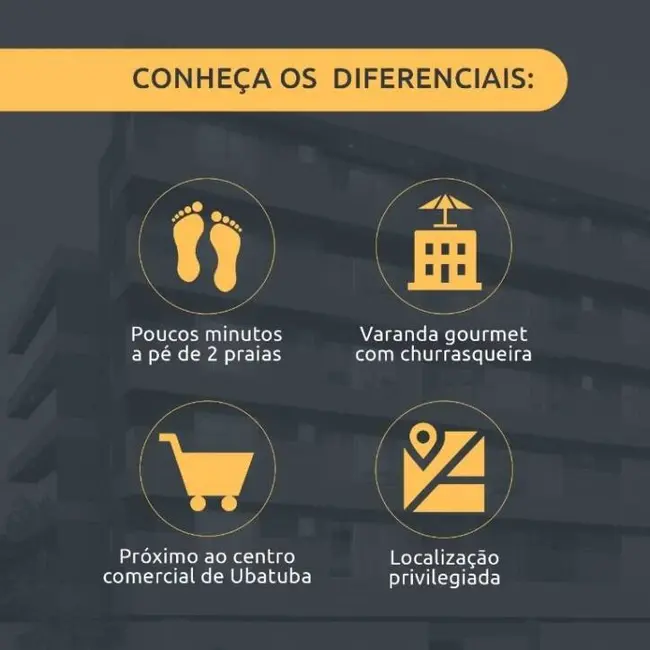 Foto 9 de Apartamento com 2 quartos à venda, 71m2 em Ubatuba - SP