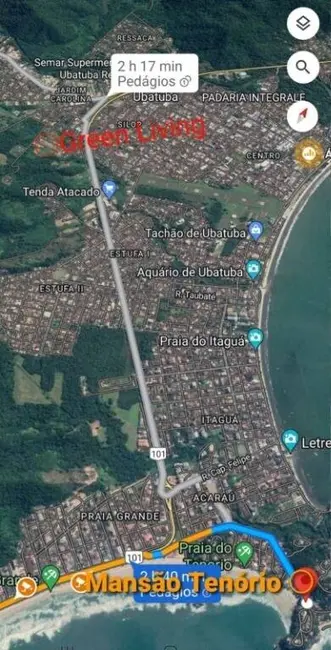 Foto 2 de Apartamento com 1 quarto à venda, 65m2 em Ubatuba - SP