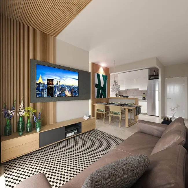 Foto 1 de Apartamento com 2 quartos à venda, 62m2 em Jardim Ana Rosa, Taubate - SP