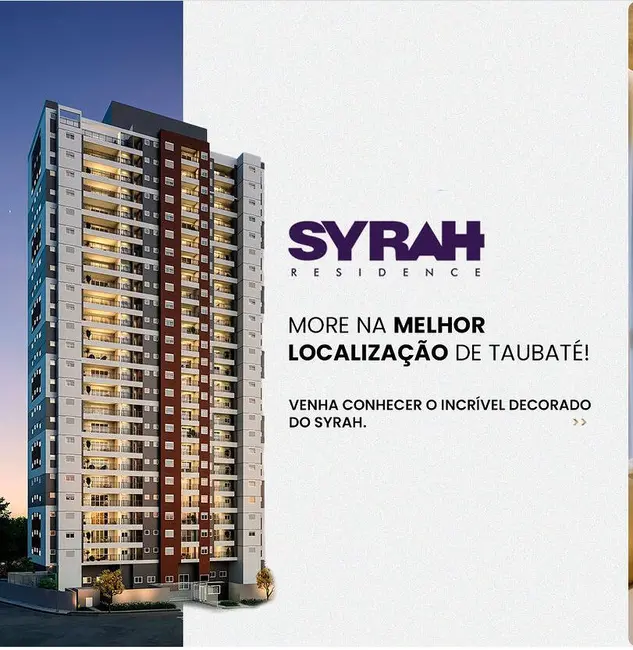 Foto 1 de Apartamento com 2 quartos à venda em Taubate - SP