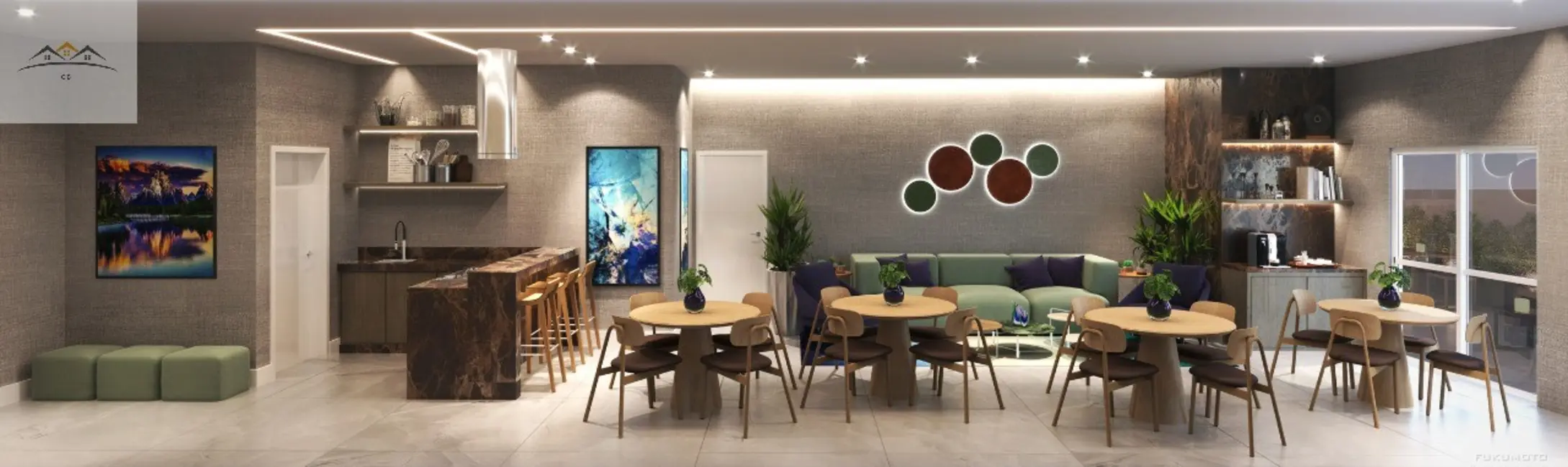 Foto 6 de Apartamento com 2 quartos à venda, 50m2 em Centro, Santo Andre - SP