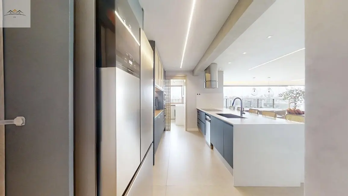 Apartamento com 3 quartos à venda, 142m2 em Brooklin Novo, São Paulo - SP - imagem 9 Foto 9 de Apartamento com 3 quartos à venda, 142m2 em Brooklin Novo, São Paulo - SP