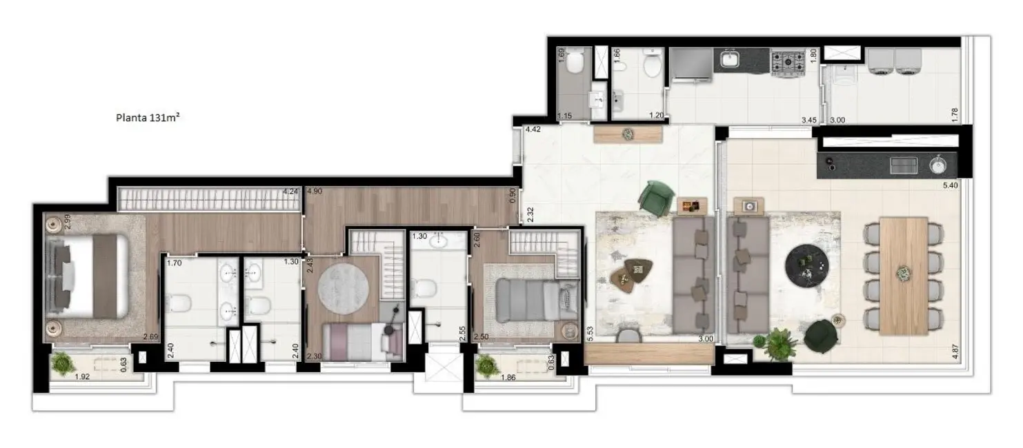 Foto 9 de Apartamento com 2 quartos à venda, 77m2 em Santo Amaro, São Paulo - SP