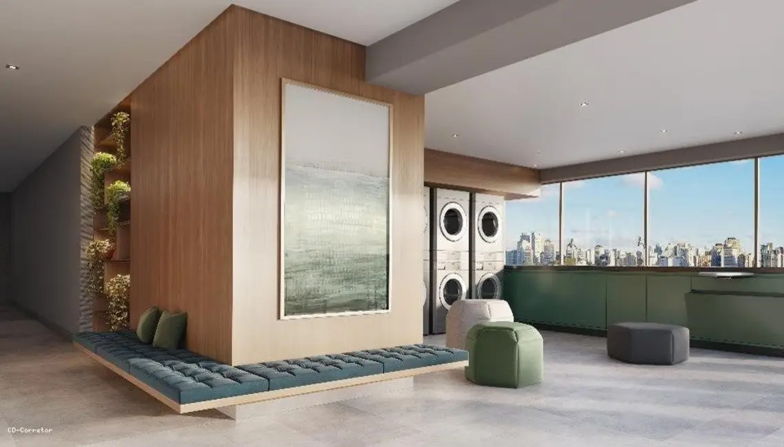 Apartamento com 1 quarto à venda, 32m2 em Vila São Francisco (Zona Sul), São Paulo - SP - imagem 9 Foto 9 de Apartamento com 1 quarto à venda, 32m2 em Vila São Francisco (Zona Sul), São Paulo - SP