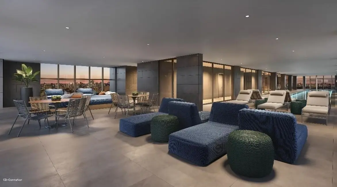 Apartamento com 1 quarto à venda, 32m2 em Vila São Francisco (Zona Sul), São Paulo - SP - imagem 7 Foto 7 de Apartamento com 1 quarto à venda, 32m2 em Vila São Francisco (Zona Sul), São Paulo - SP