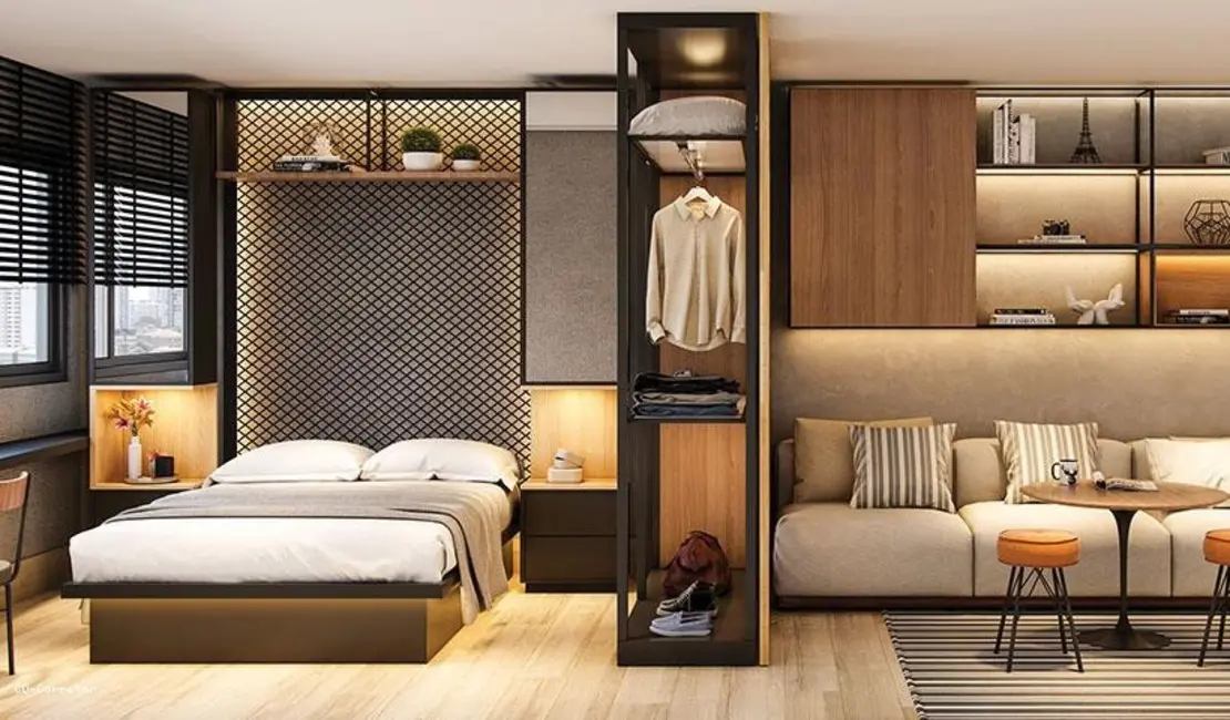 Foto 2 de Apartamento com 1 quarto à venda, 28m2 em Ipiranga, São Paulo - SP