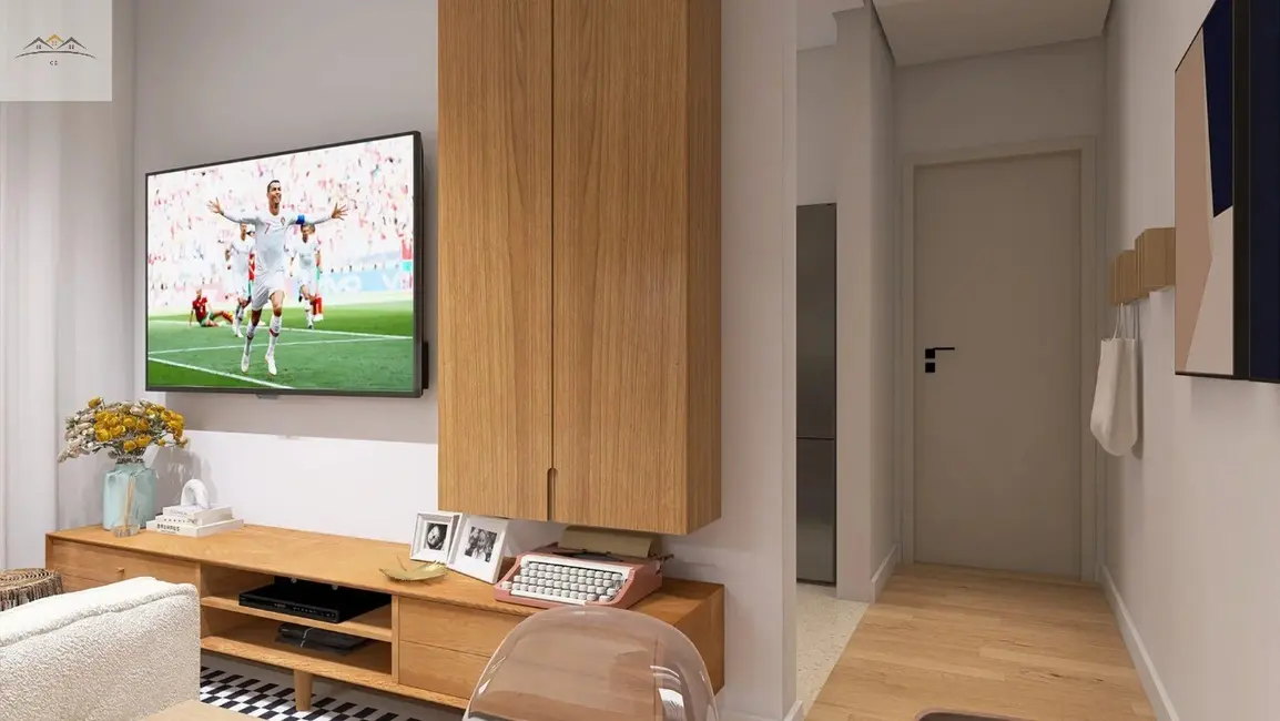 Foto 2 de Apartamento com 2 quartos à venda, 45m2 em Jardim, Santo Andre - SP