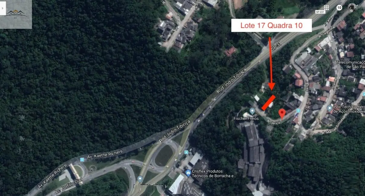 Foto 3 de Terreno / Lote à venda, 505m2 em Roncon, Ribeirao Pires - SP