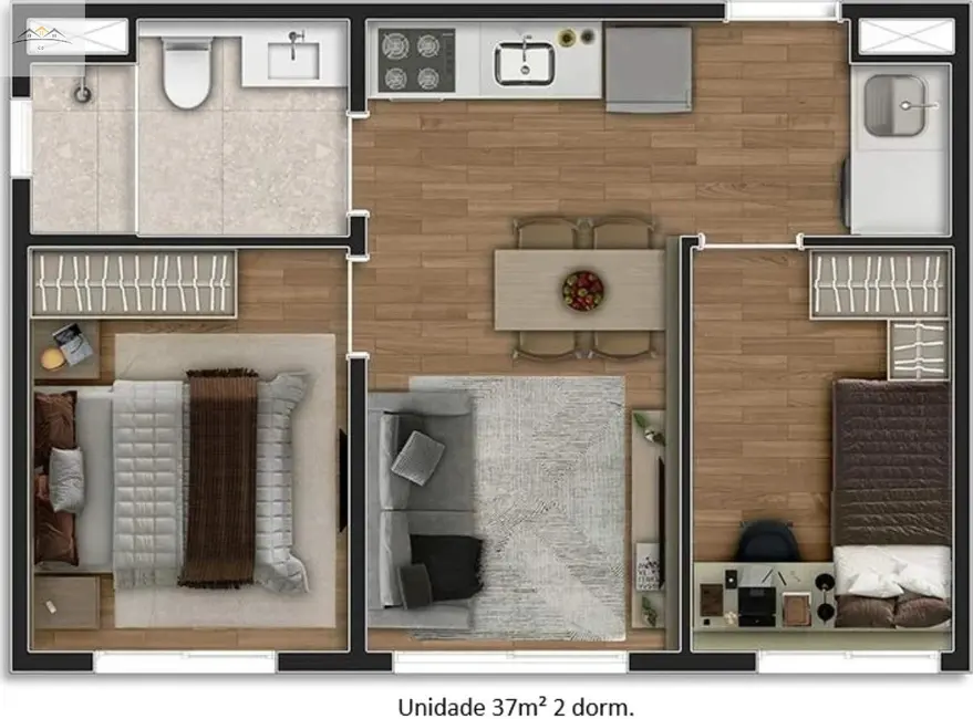 Foto 6 de Apartamento com 2 quartos à venda, 38m2 em Vila Independência, São Paulo - SP