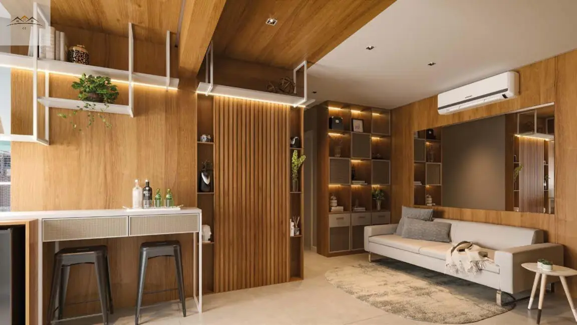 Foto 3 de Apartamento com 2 quartos à venda, 58m2 em Vila Alzira, Santo Andre - SP