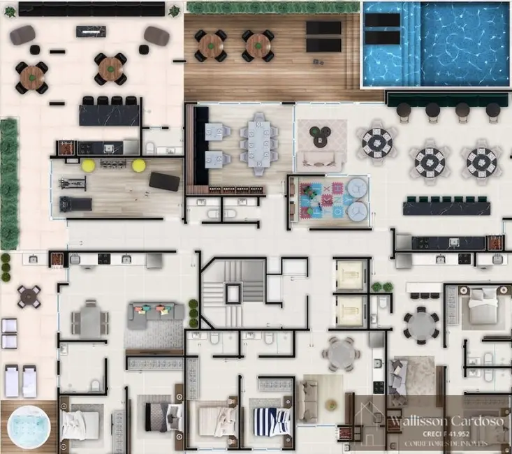 Foto 5 de Apartamento com 2 quartos à venda, 64m2 em Camboriu - SC