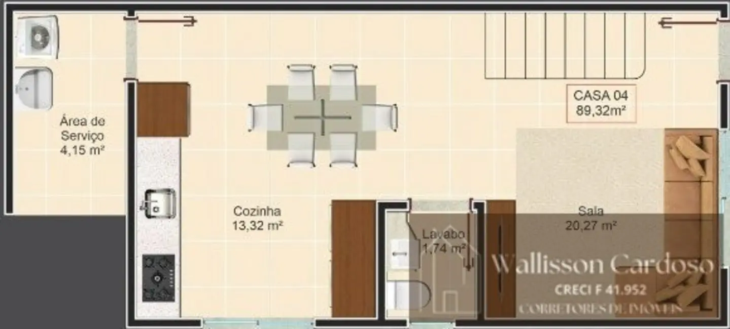 Foto 4 de Sobrado com 2 quartos à venda, 150m2 em São Francisco de Assis, Camboriu - SC