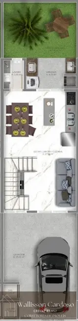 Sobrado com 2 quartos à venda, 115m2 em São Francisco de Assis, Camboriu - SC - imagem 6 Foto 6 de Sobrado com 2 quartos à venda, 115m2 em São Francisco de Assis, Camboriu - SC