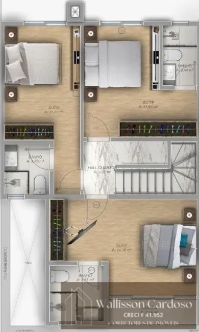 Sobrado com 2 quartos à venda, 115m2 em São Francisco de Assis, Camboriu - SC - imagem 8 Foto 8 de Sobrado com 2 quartos à venda, 115m2 em São Francisco de Assis, Camboriu - SC