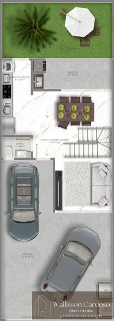 Sobrado com 2 quartos à venda, 115m2 em São Francisco de Assis, Camboriu - SC - imagem 5 Foto 5 de Sobrado com 2 quartos à venda, 115m2 em São Francisco de Assis, Camboriu - SC