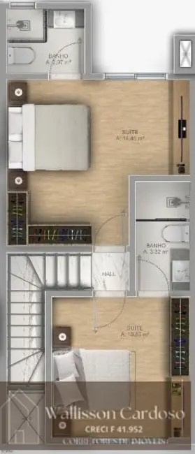 Sobrado com 2 quartos à venda, 115m2 em São Francisco de Assis, Camboriu - SC - imagem 9 Foto 9 de Sobrado com 2 quartos à venda, 115m2 em São Francisco de Assis, Camboriu - SC